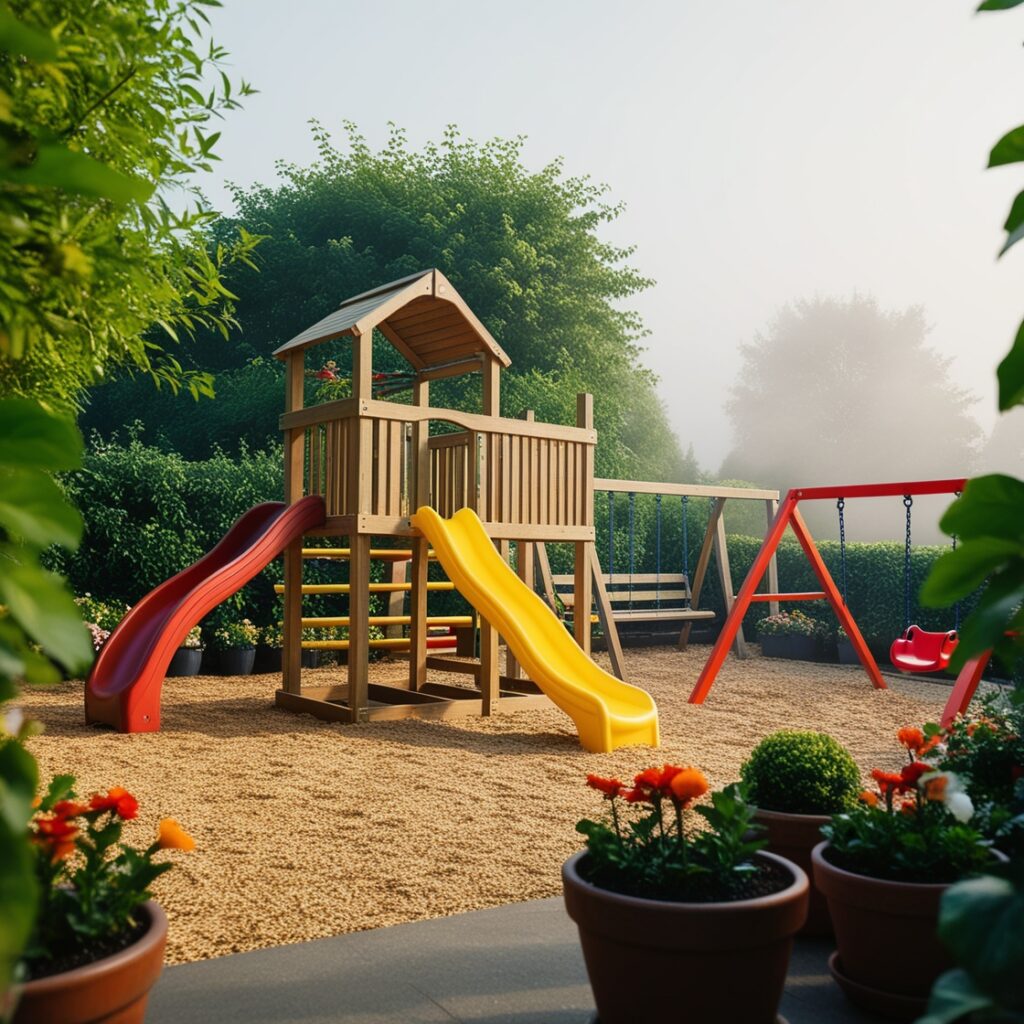 Cour de crèche