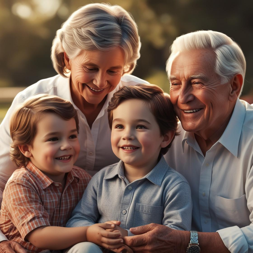Les grands-parents ont toujours un rôle important dans le développement personnel des petits-enfants.