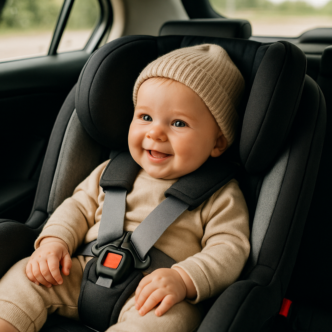 Préparez votre trajet en voiture pour rendre la route des vacances le plus agréable et serein possible avec bébé.