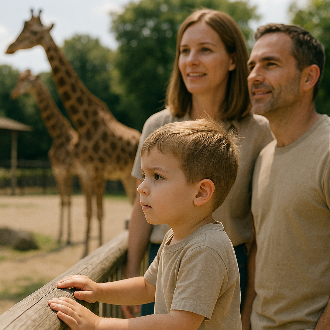 Et si vous profitiez de l'été pour emmener votre enfant dans un parc zoologique ou un parc animalier.