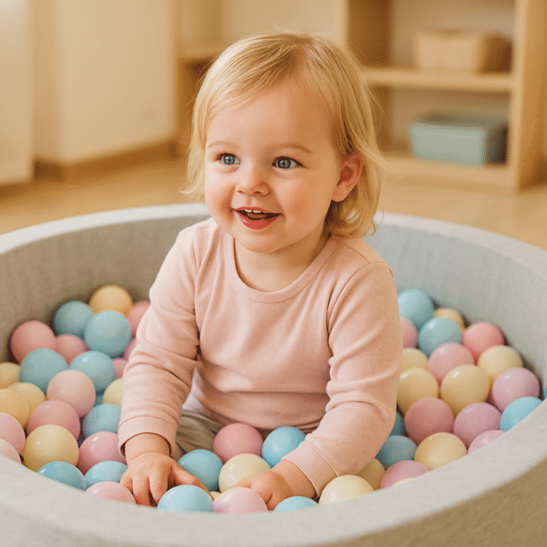 Quel enfant n'aime pas se plonger dans une piscine à balles ?