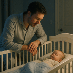 Et si papa se lever aussi la nuit pour le bien-être de son petit mais aussi de maman...