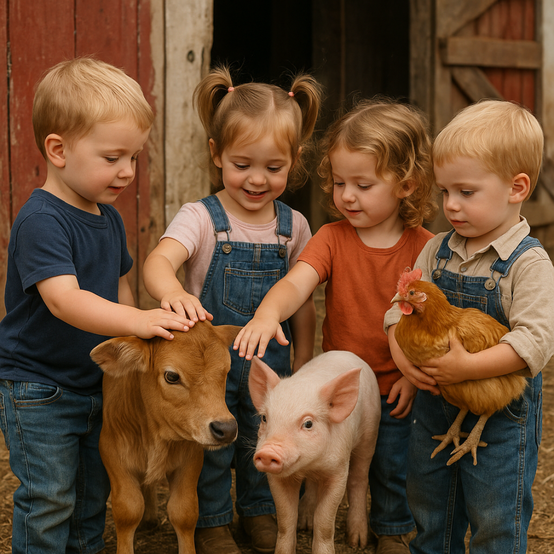 Les fermes pédagogiques proposent des visites. C'est l'idéal pour découvrir les animaux, les produits locaux, les légumes et la nature.
