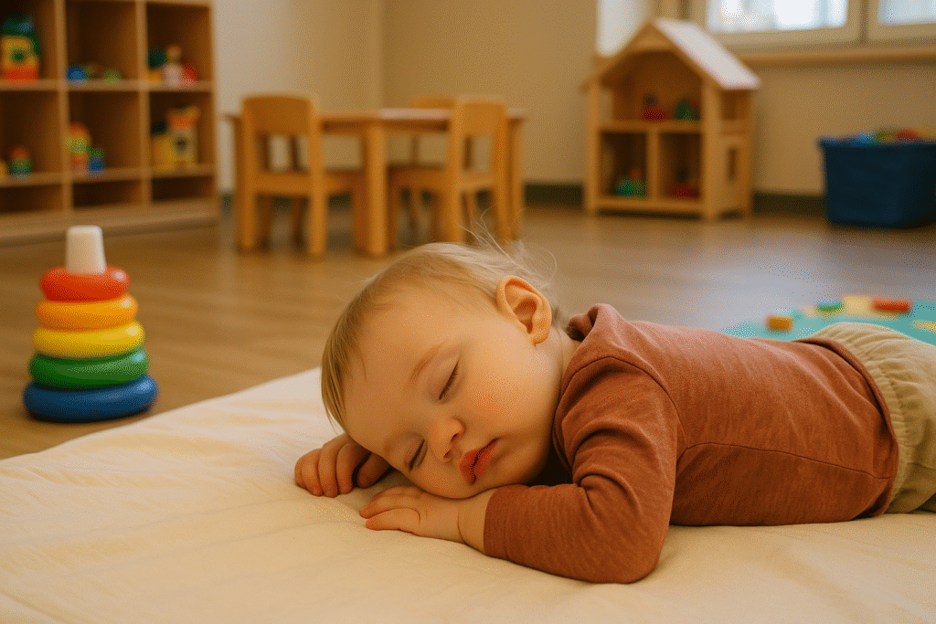 premiers jours en crèche