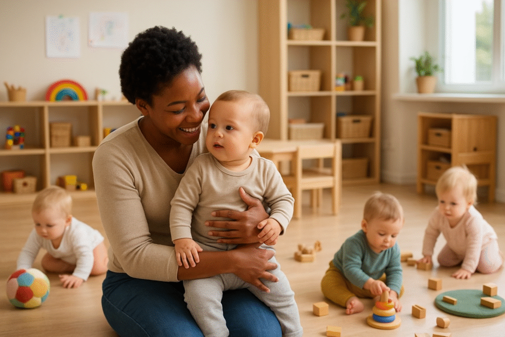 Journée type crèche