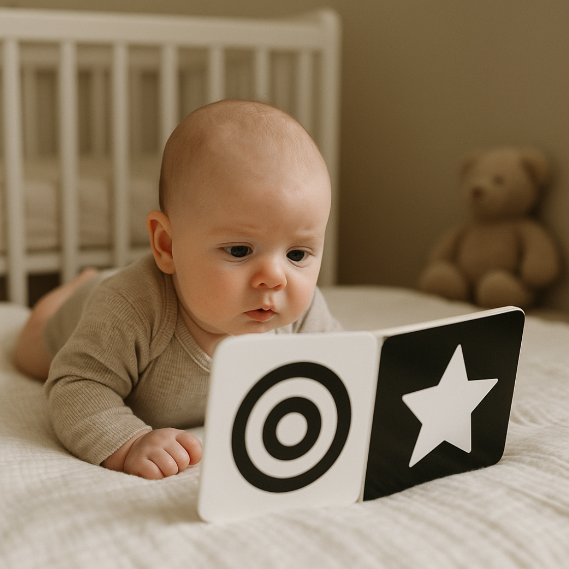 Les bébés distinguent les couleurs au fur et à mesure dans les premiers mois de sa vie.