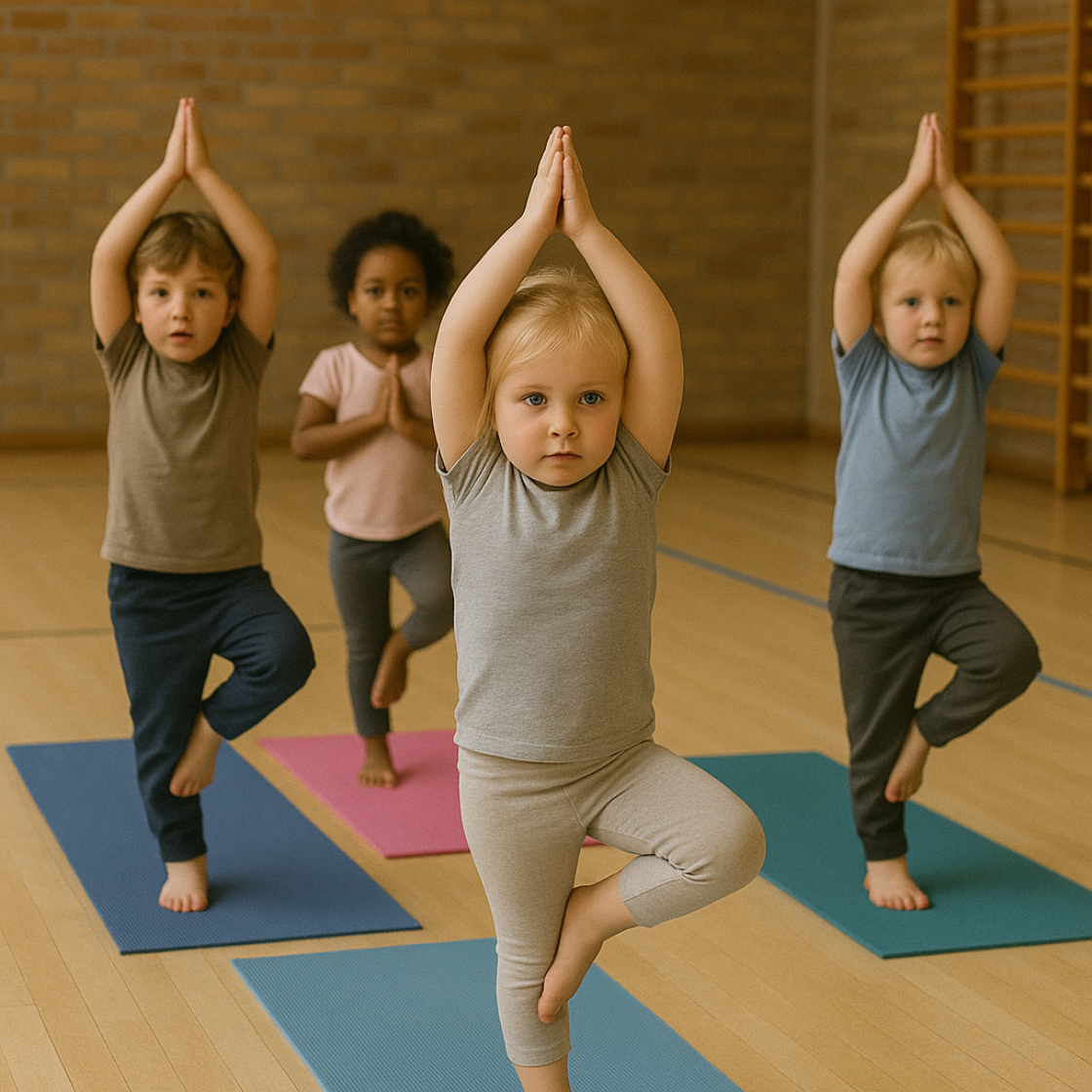 Le yoga peut aussi être accessible aux enfants.