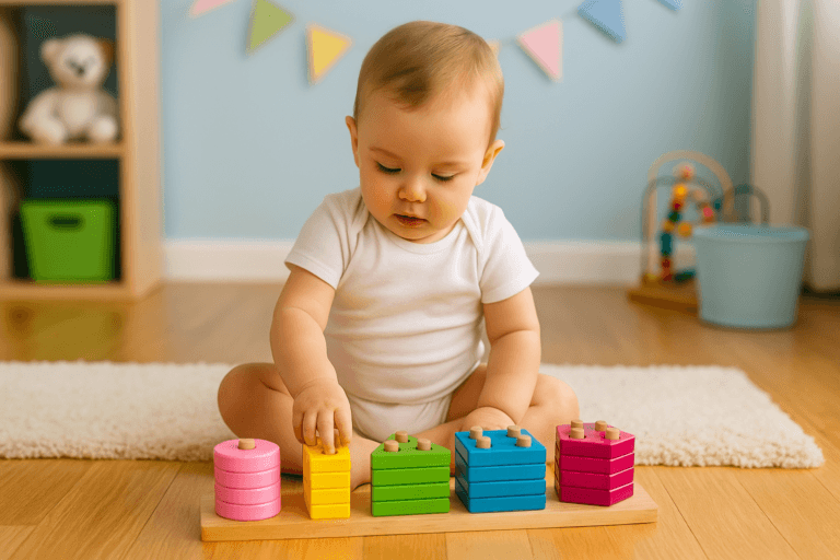 Bien plus qu’un simple décor, les couleurs stimulent les sens, éveillent la curiosité et aident bébé à mieux comprendre le monde. À la maison comme à la crèche, elles jouent un rôle clé dans son développement cognitif, émotionnel et sensoriel. Découvrez comment les intégrer au quotidien pour favoriser son épanouissement !
