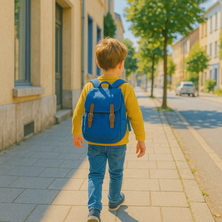 A quel âge nos enfants font-ils leur premier déplacement de façon autonome ?