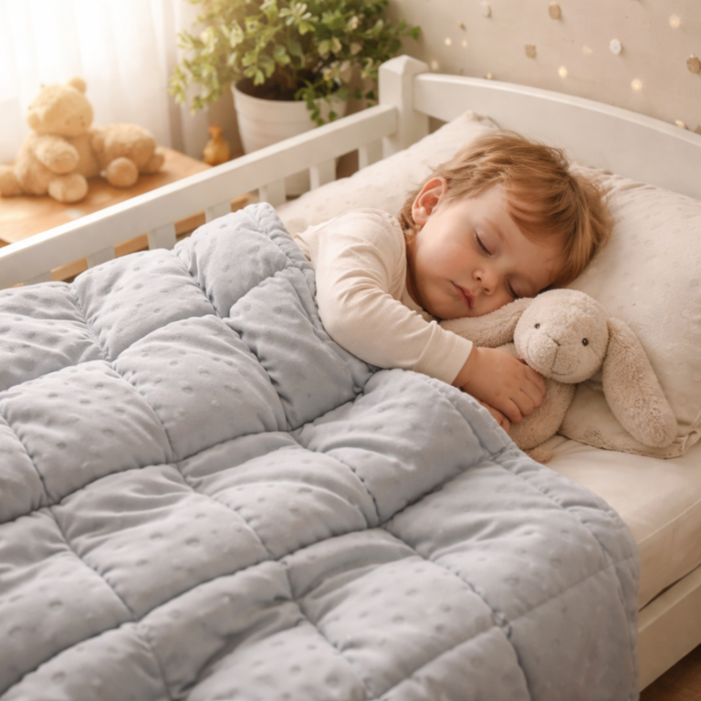 Couvertures et objets lestés