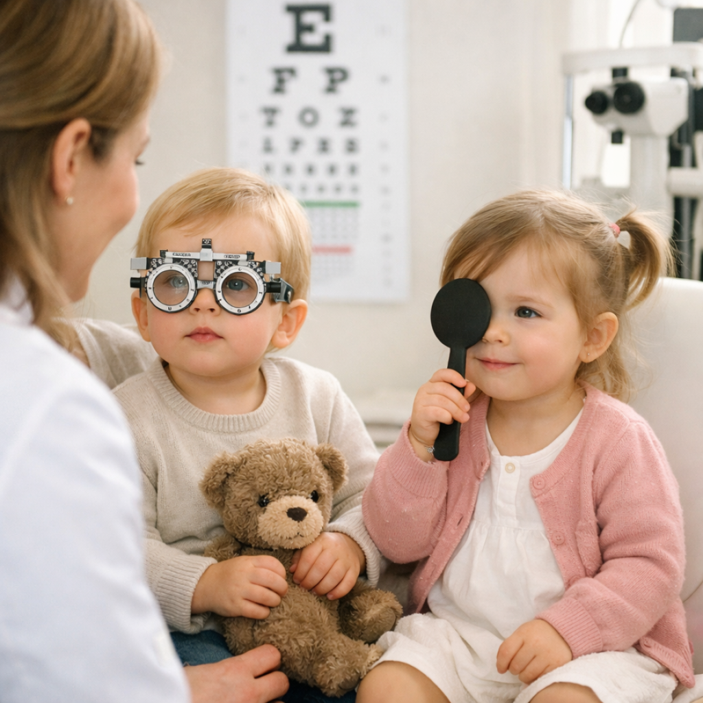 dépistage visuel chez les enfants