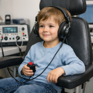 Des test auditifs chez les plus jeunes