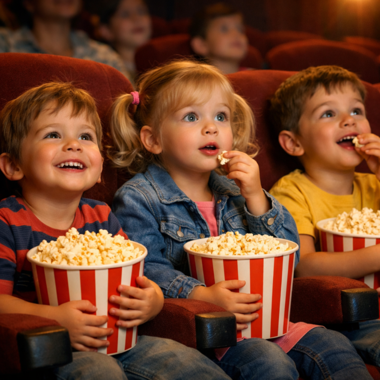 Le premier ciné de bébé