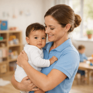 Les professionnelles de la petite enfance porte environ 5000 tonnes pendant leur carrière.