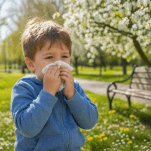 Les allergies : sujet récurrent chez les enfants.