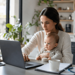 Une étude constate une augmentation des naissances avec la mise en place du télétravail.