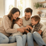 Rire en famille