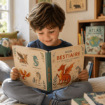 Les enfants aiment lire les bestiaires.
